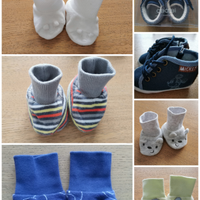 Scarpine culla e babbucce