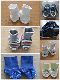 Scarpine culla e babbucce