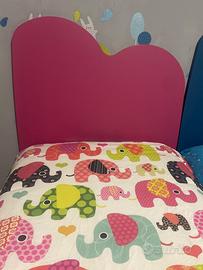 Letto singolo incluso rete e materasso
