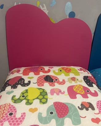 Letto singolo incluso rete e materasso