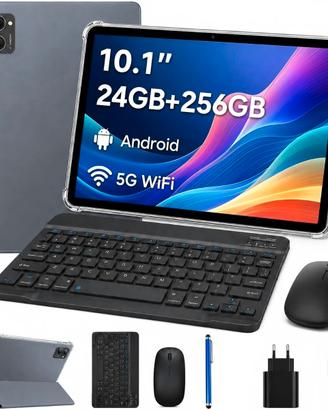 Tablet Android 15 10 Pollici 8+256 GB, 5000 mAh