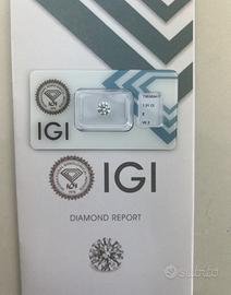 diamante naturale 1 carato - E- VS2-