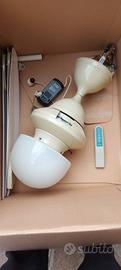 ventilatore soffitto con plafoniera luce 