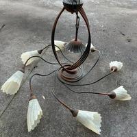 Lampadario EVI STYLE RUSTICO CON 8 uscite