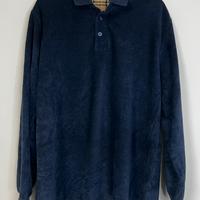 Burberry Polo shirt cotone blu M nova check
