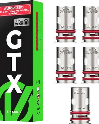 vaporesso gtx 0.3 dual mesh
