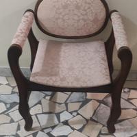 SEDIA DA CAMERA VINTAGE 