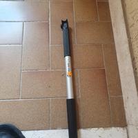 Pompa per gonfuare le ruote delle bici