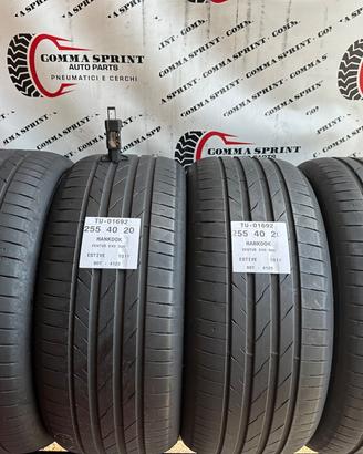 4 PNEUMATICI 255/40 R20 HANKOOK ESTIVE