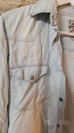 camicia colore jeans chiaro