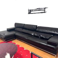 Divano in vera pelle Nicoletti