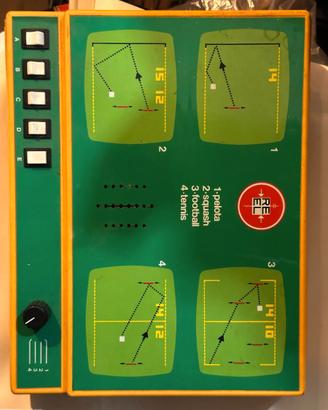 console vintage RE-EL Giochi TV Pong retrogaming