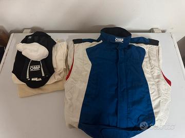 Tuta omp pista rally auto omologata accessori