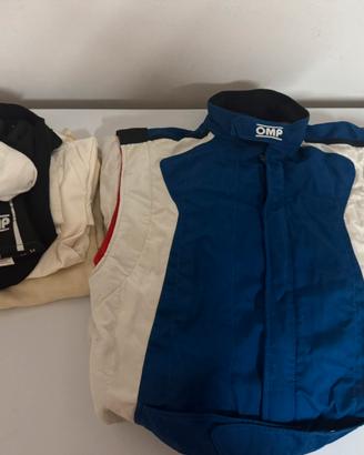 Tuta omp pista rally auto omologata accessori