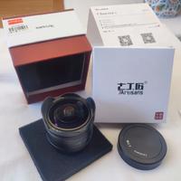 7artisans 7.5mm f/2.8 Fisheye per APSC fuji