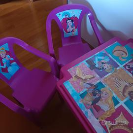 Tavolo con sedie bambina 