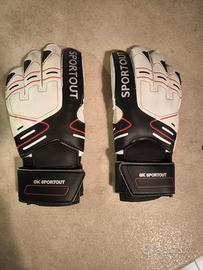 guanti portiere  con stecche di protezione dita