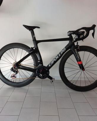 Bici carbonio rim brake taglia 52 cambio di2