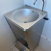 Lavabo Autonomo AUTOMATICO Acciaio Inox NUOVO