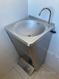 Lavabo Autonomo AUTOMATICO Acciaio Inox NUOVO
