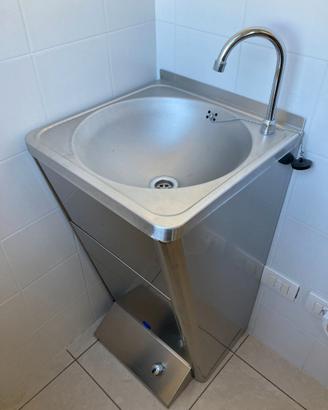 Lavabo Autonomo AUTOMATICO Acciaio Inox NUOVO