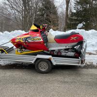 Motoslitta Polaris 440 pro x con carrello