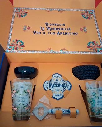 set aperitivo  birra messina