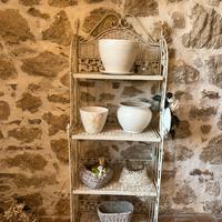 Portavasi color panna