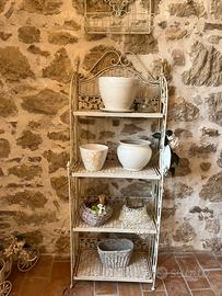 Portavasi color panna