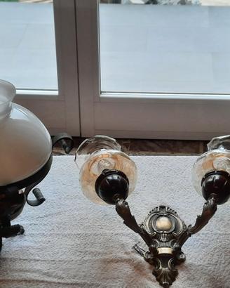stock 2 lampadari vintage rustico