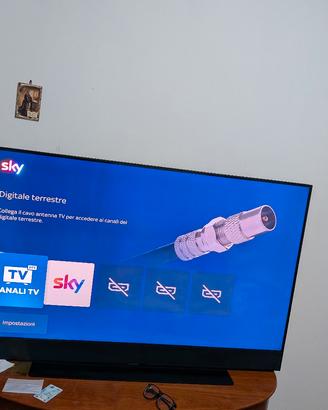 tv 4k hdr 55 pollici Sky glass 