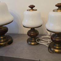Set lampade da comodino/tavolo