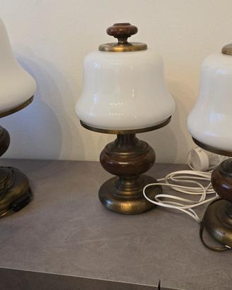 Set lampade da comodino/tavolo