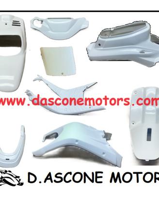 kit carene Booster Bianco grezzo 8 pezzi 1988 2003