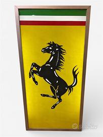 Lampada Ferrari anni 60 Vintage neon