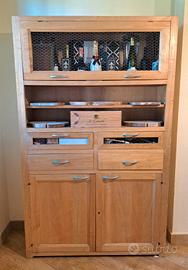 Credenza in legno cm.178x110x40