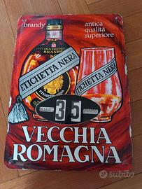 Calendario perpetuo vintage pubblicitario