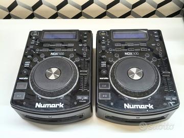 Coppia lettori DJ Numark NDX500 — CD/USB/MP3/MIDI