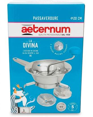 Aeternum Bialetti Passaverdure 20cm  Acciaio 18/10