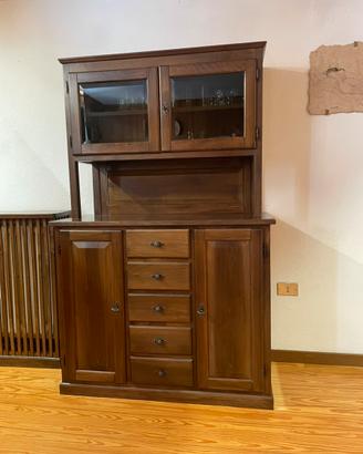 Credenza con vetrina
