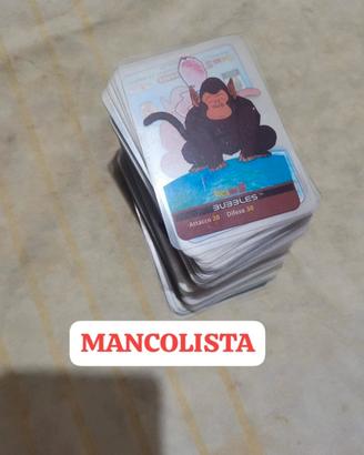 dragonball serie argento lamincards 