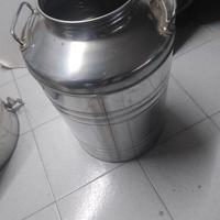 Contenitore per olio in acciaio inox