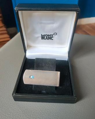 FERMASOLDI MONTBLANC ARGENTO CON PIETRA PREZIOSA