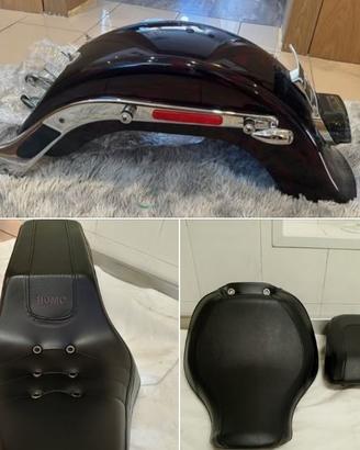 Sella sellino softail Parafango Fat Boy Harley