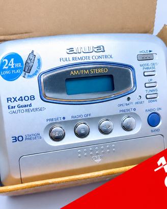 AIWA HS-RX408 Radio  Walkman PARI AL NUOVO!!!