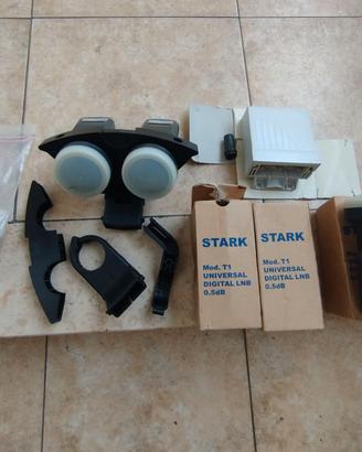 Stock Materiale Antenne e TV Satellitare