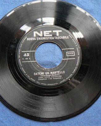 45 giri in vinile la prima festa che darò