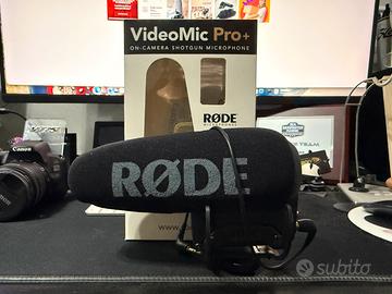 RØDE VideoMic Pro+ Microfono Shotgun professionale