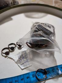 base anelli rame antico per bijoux 