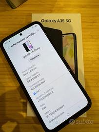Samsung A35 5G nuovo in garanzia
